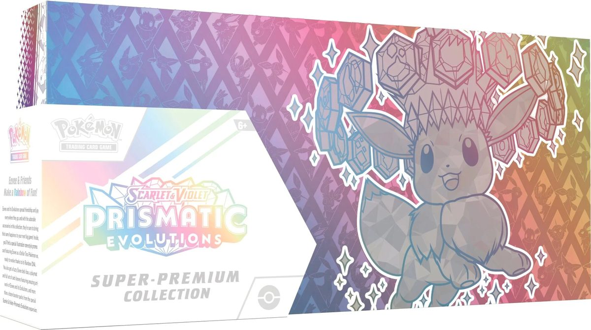 Pokémon TCG: Scarlet & Violet Prismatic Evolutions - Super Premium Collection