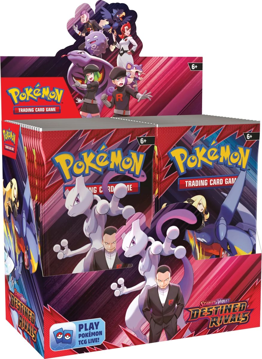 Pokémon SV10 Destined Rivals - Booster Display - Pokémon Kaarten - Trading Cards