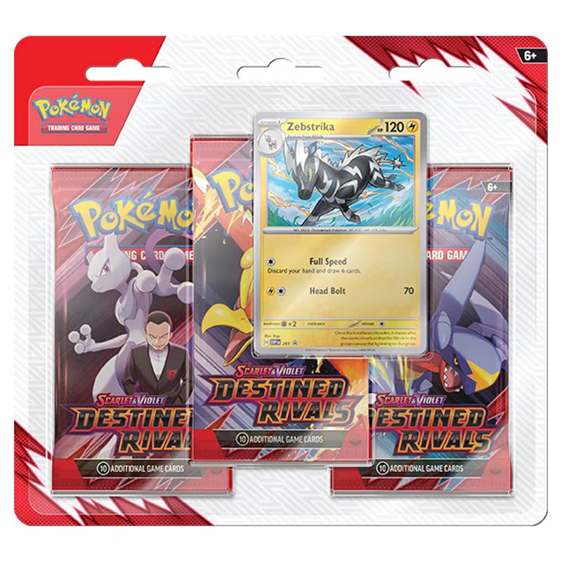 Pokémon Scarlet & Violet Destined Rivals Blister (3 Boosters)