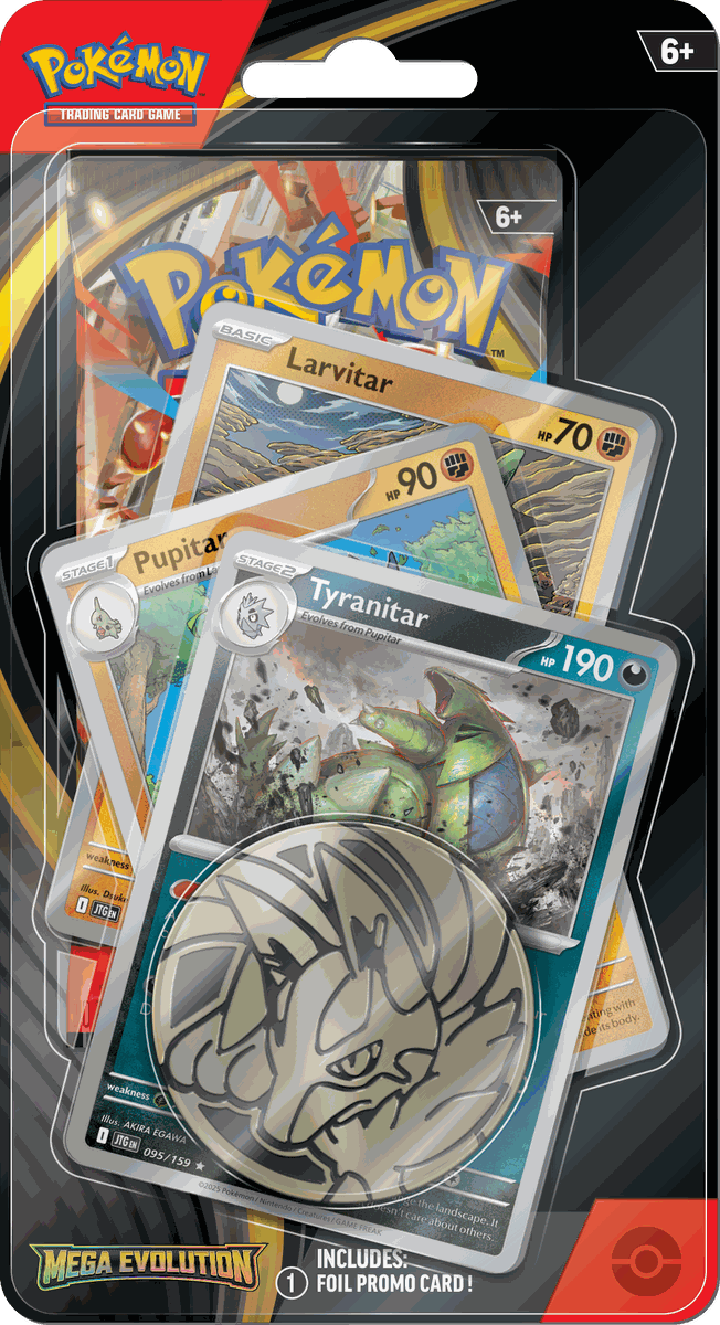 Mega Evolution Premium Checklane Blister Tyranitar