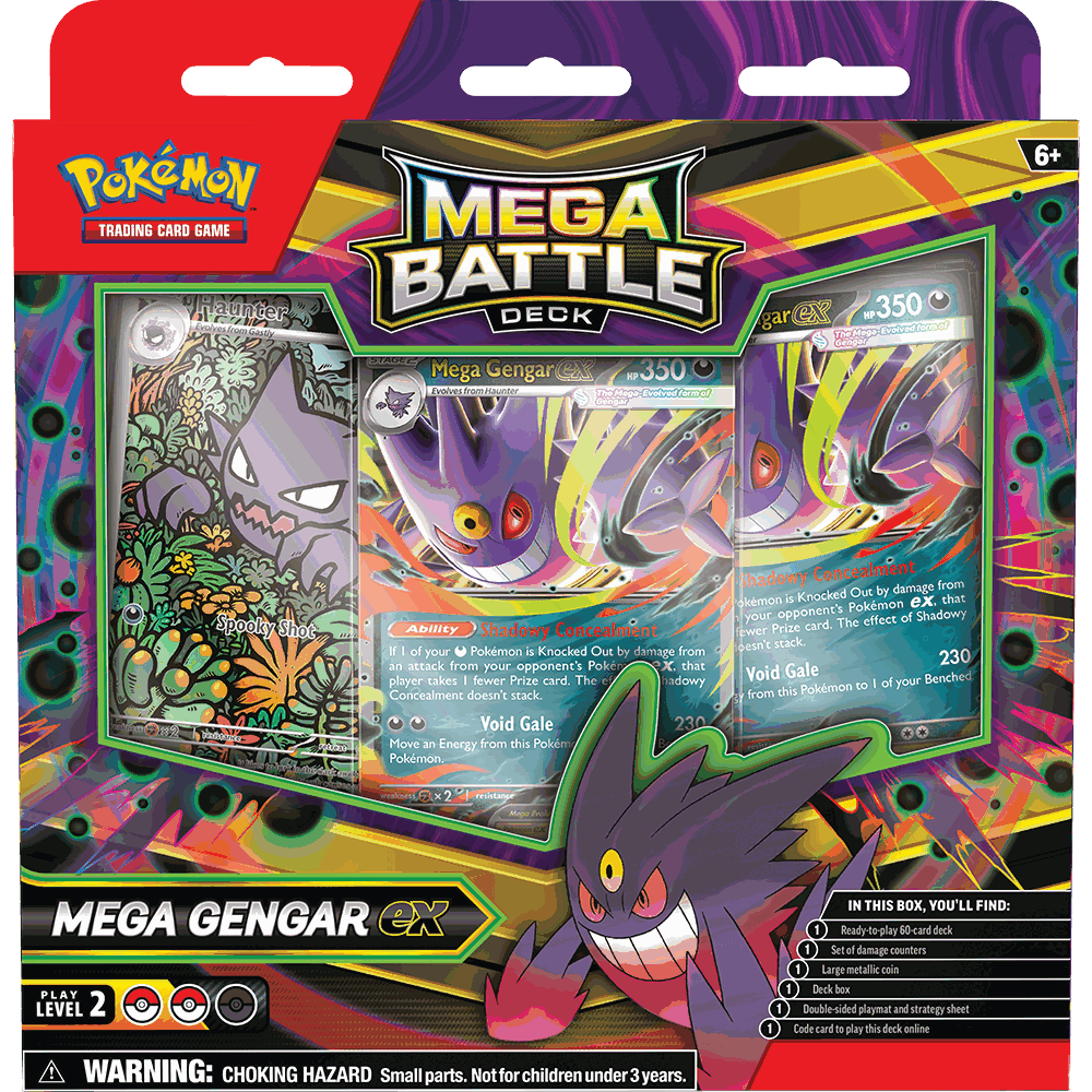 Mega Evolution Mega Battle Deck Mega Gengar