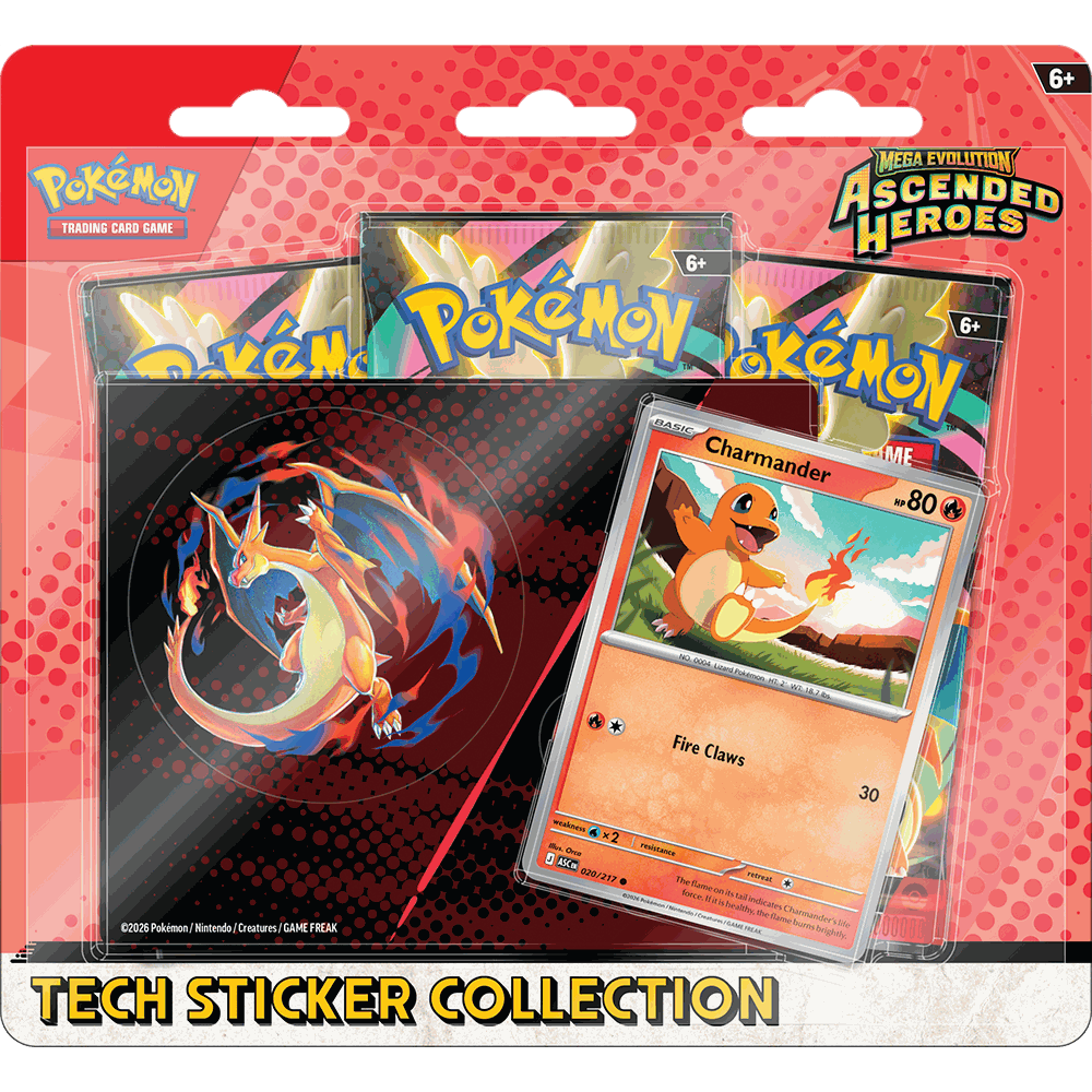 Ascended Heroes Tech Sticker Collection Charmander