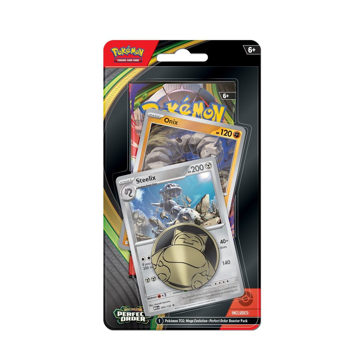 Pokémon – Mega Evolution: Perfect Order – Checklane Blister - Steelix - CatchYourCards