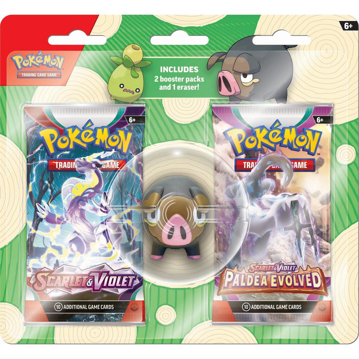 Pokémon Back to School Eraser Blister (1 willekeurig)
