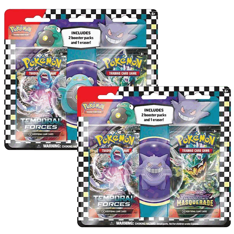 Pokémon TCG: Back To School Eraser Blister 2024