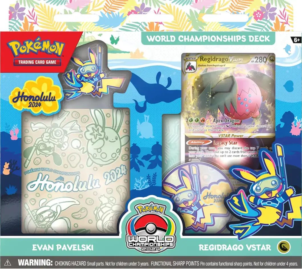 Pokémon TCG - 2024 World Championships Deck - Evan Pavelski | Regidrago VSTAR - CatchYourCards