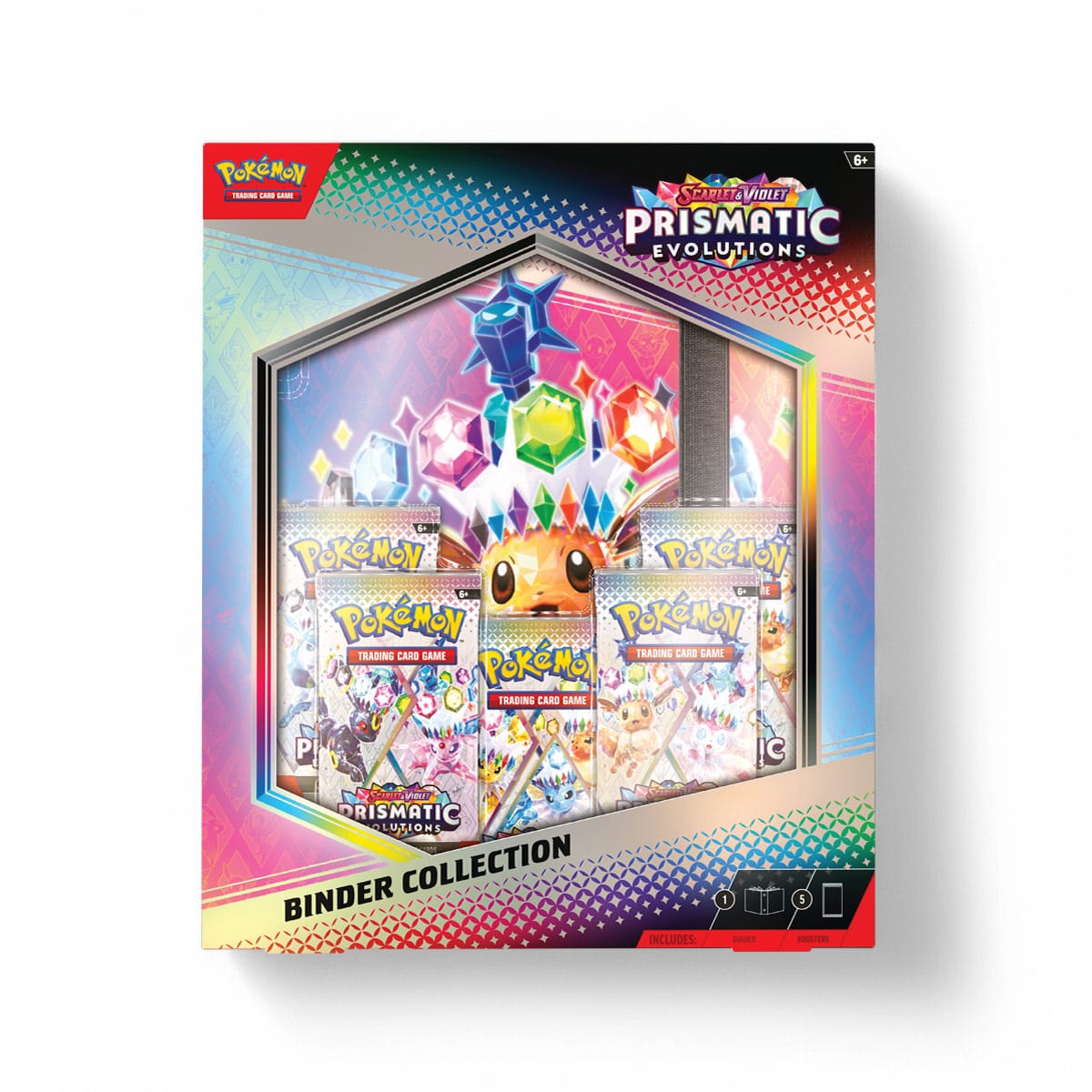 Pokémon Scarlet & Violet - SV08.5 - Prismatic Evolutions - Binder Collection - Pokémon Kaarten - Trading Cards