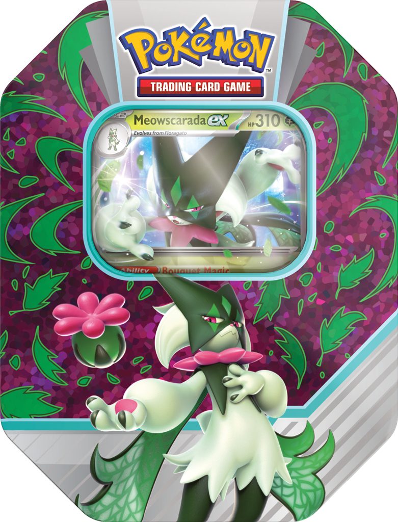 Paldea Partners Meowscarada ex Tin