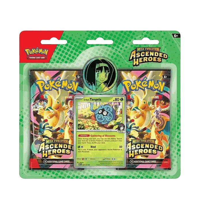 Pokemon Ascended Heroes 2-Pack Blister - Erika's Tangela