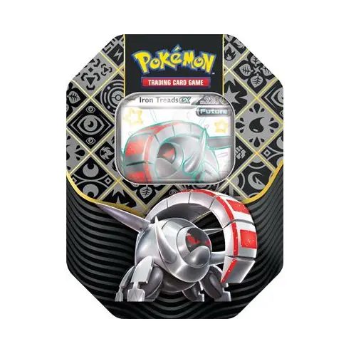 Pokémon Scarlet & Violet Paldean Fates ex Tin Iron Treads - Pokémon Kaarten