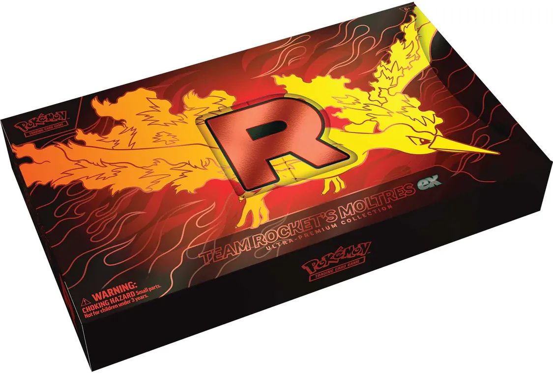 Destined Rivals Team Rocket's Moltres ex Ultra Premium Collection