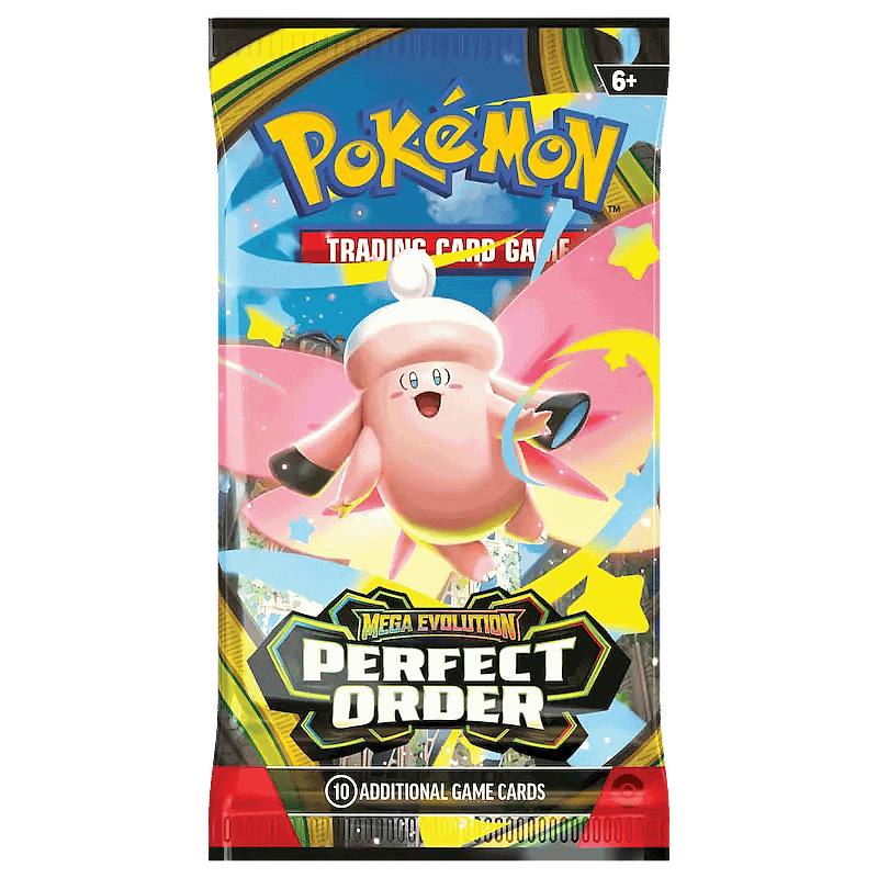 Pokémon TCG - Mega Evolution: Perfect Order - Sleeved Booster Pack - CatchYourCards