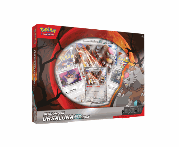 Pokémon Bloodmoon Ursaluna ex Box
