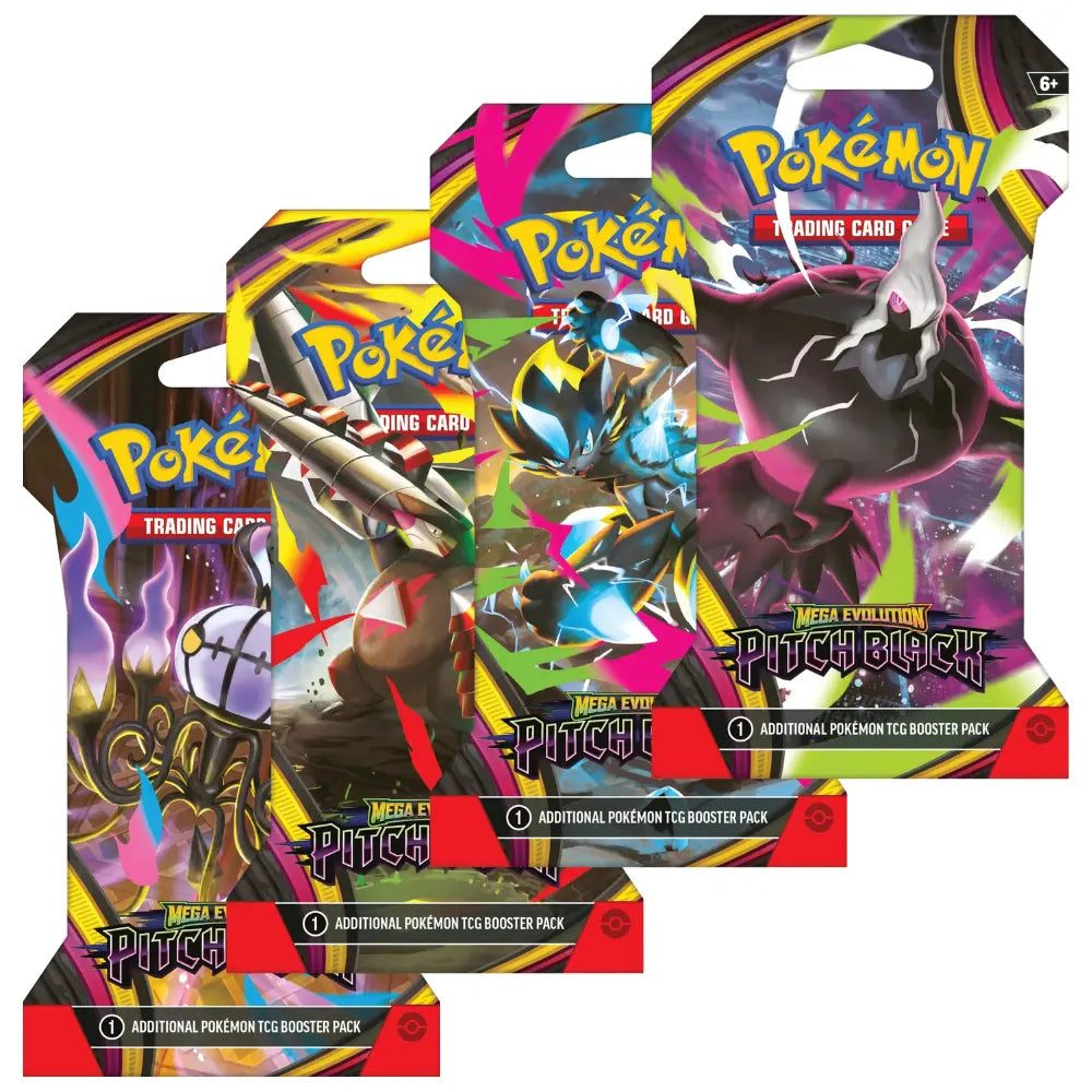 Pitch Black Sleeved Booster Pack