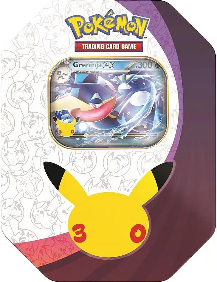 30th Celebration Greninja ex Tin