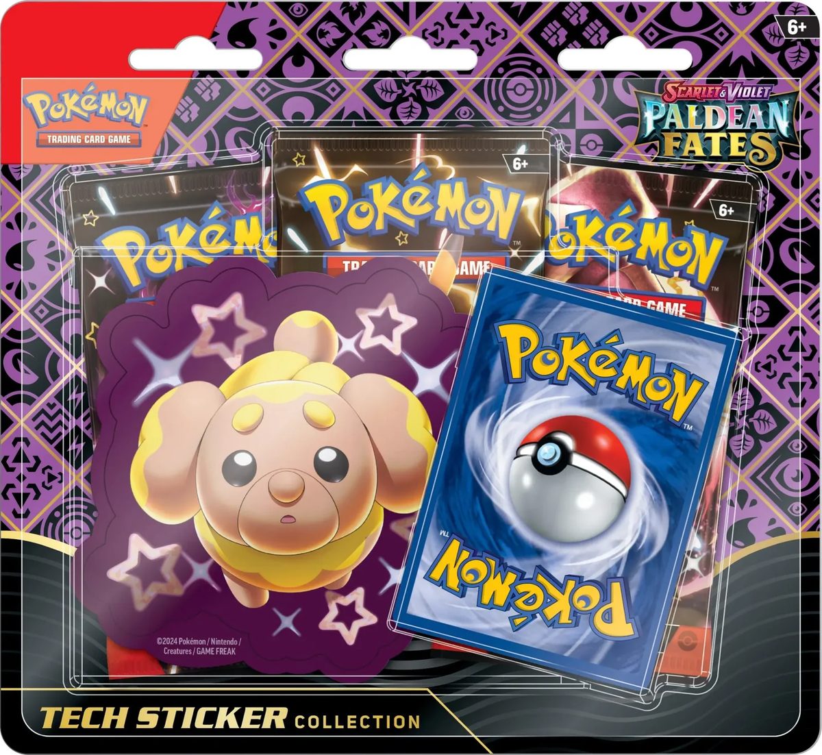 Paldean Fates Tech Sticker Collection Shiny Fidough