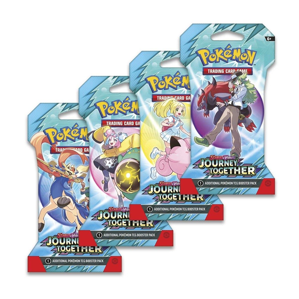 Pokémon SV09 Journey Together - Sleeved Booster - Pokémon Kaarten - Trading Cards