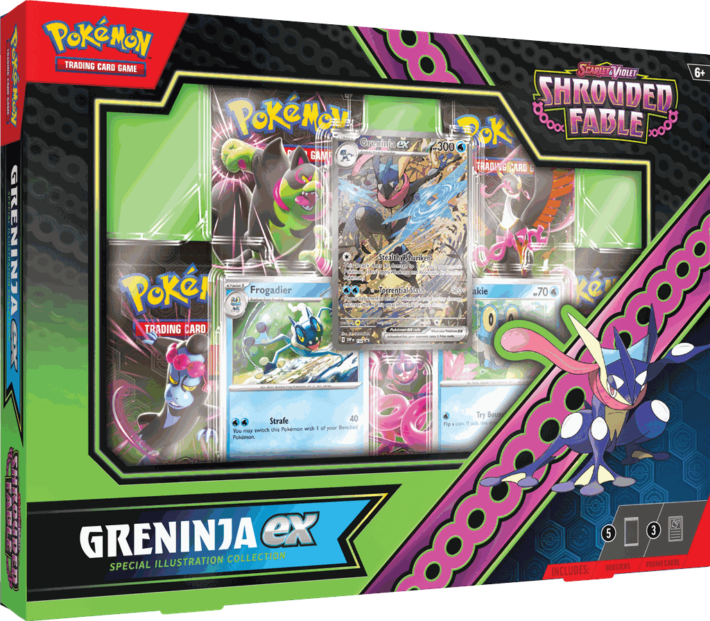 Shrouded Fable Greninja ex Box
