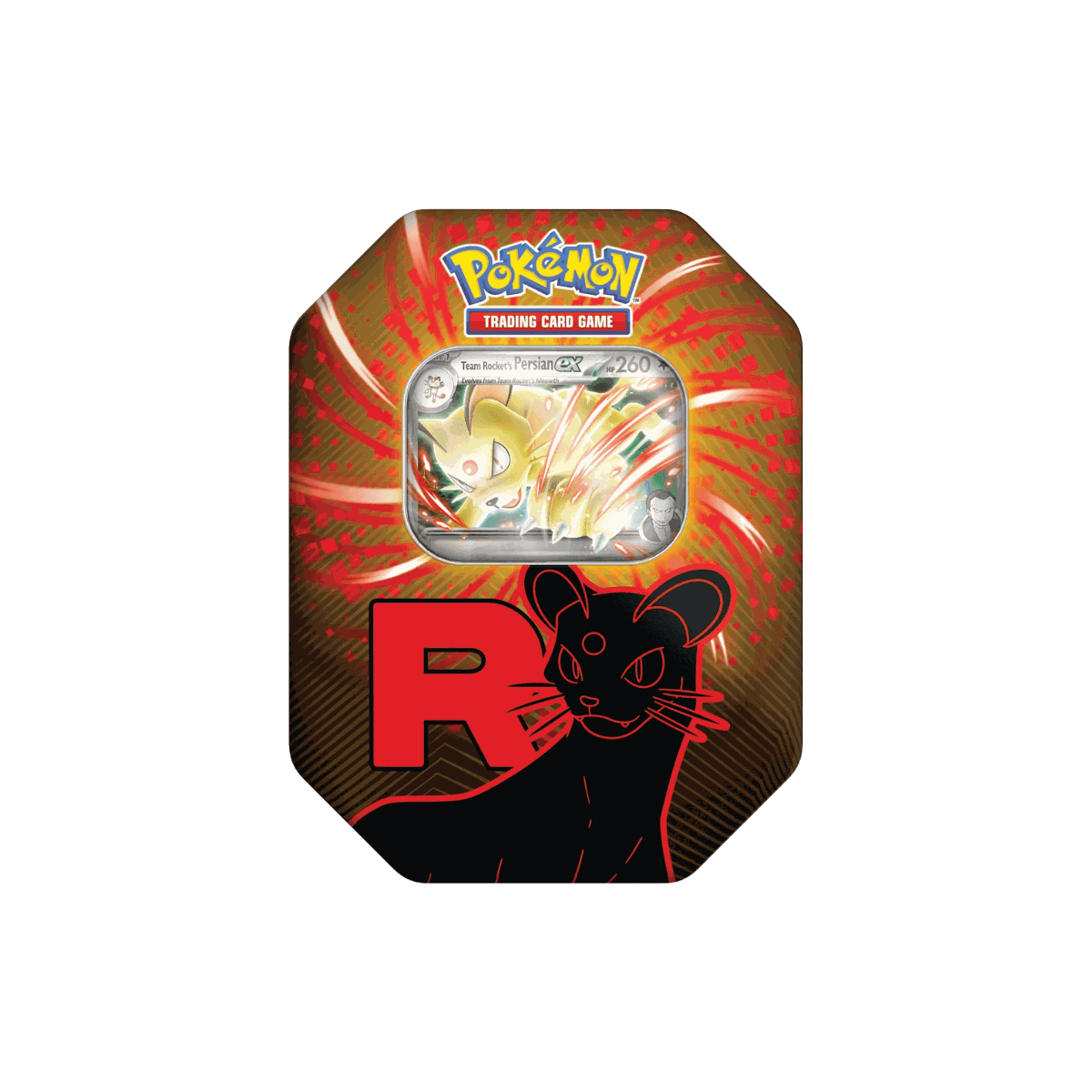 Destined Rivals Team Rocket's Persian ex Tin