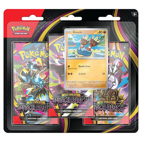 Pokémon TCG: Pitch Black - 3 Booster Blister