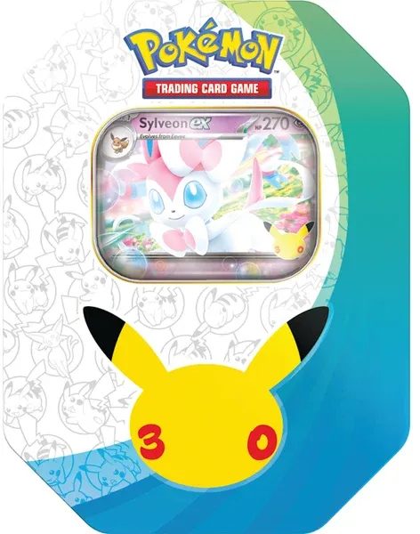 30th Celebration Sylveon ex Tin