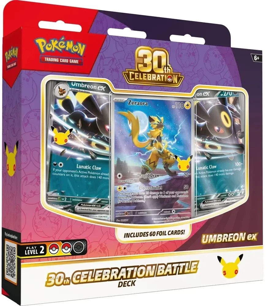 30th Celebration Umbreon ex Battle Deck