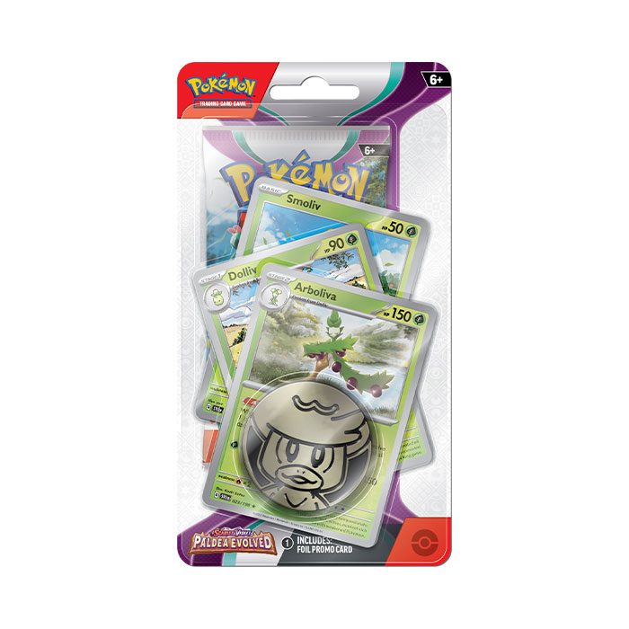 Paldea Evolved Premium Checklane Blister Arboliva