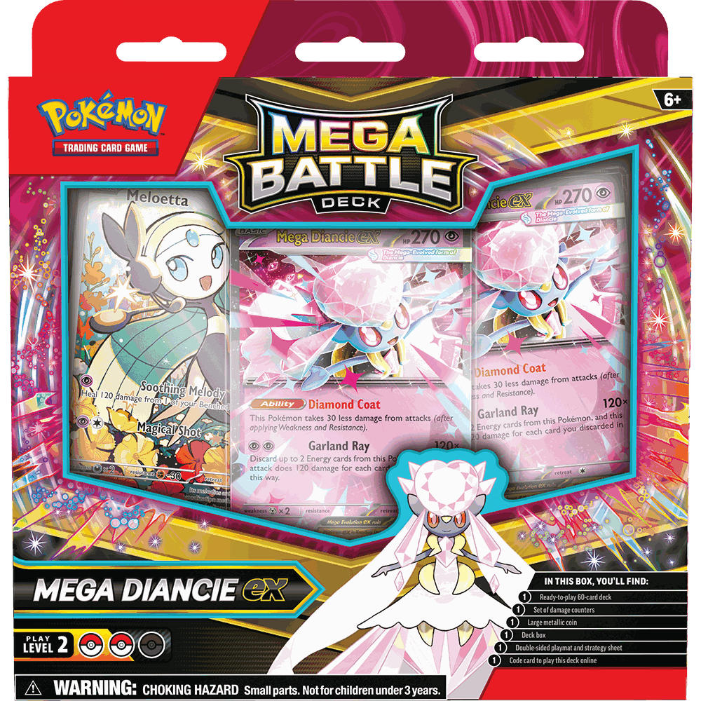 Mega Evolution Mega Battle Deck Mega Diancie