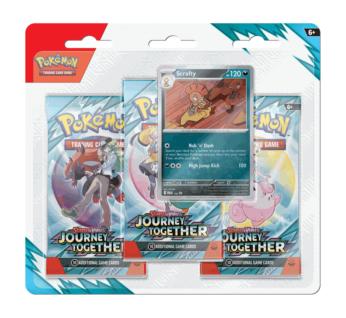 Journey Together Three Pack Blister Scrafty
