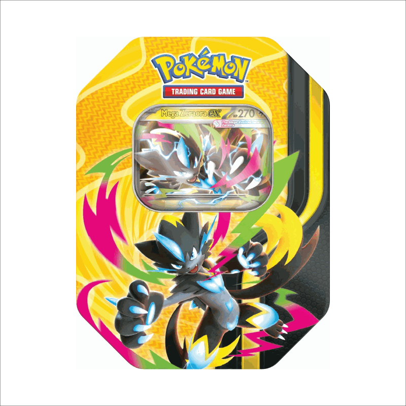 Mega Forces Tins Mega Zeraora ex