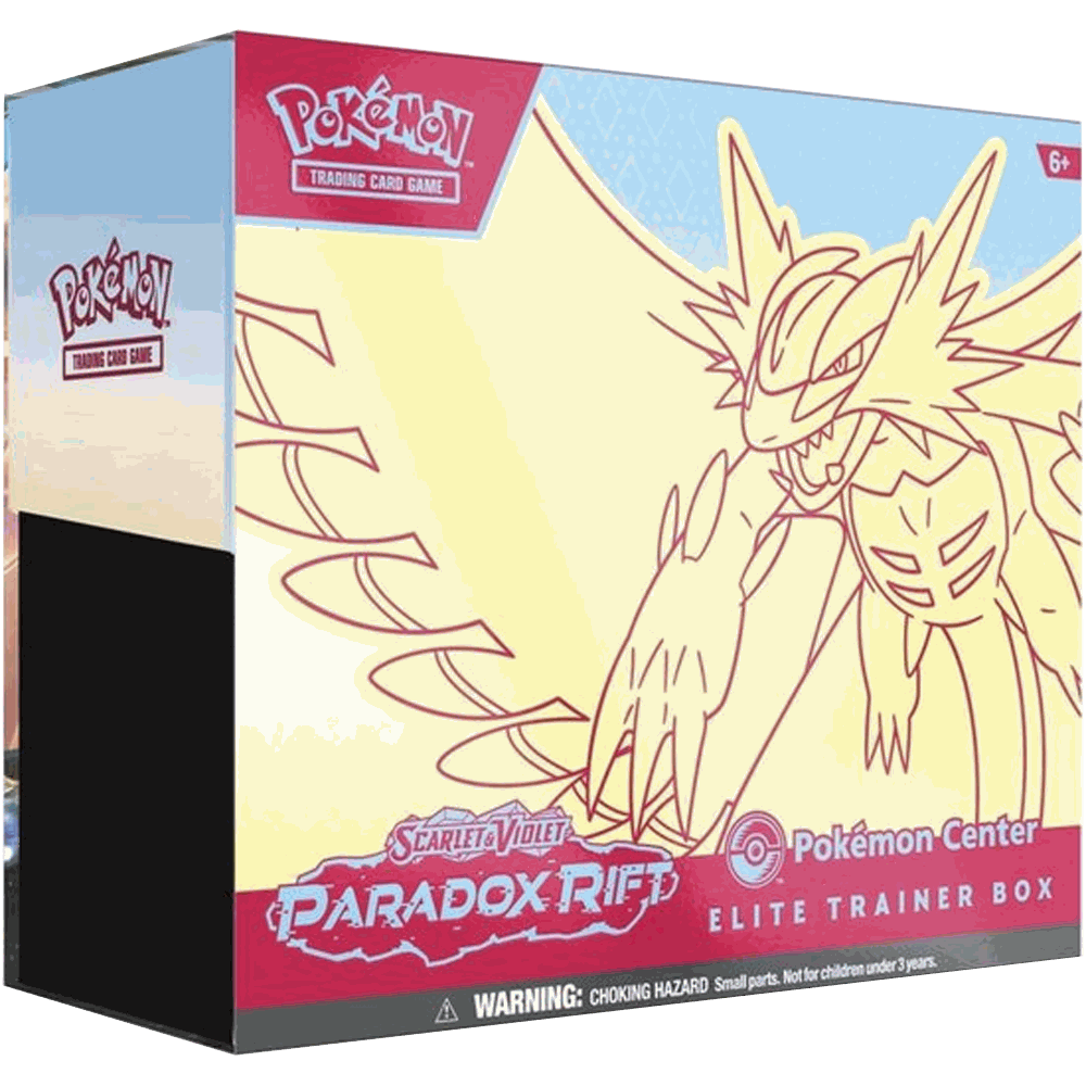Paradox Rift Pokemon Center Elite Trainer Box Roaring Moon