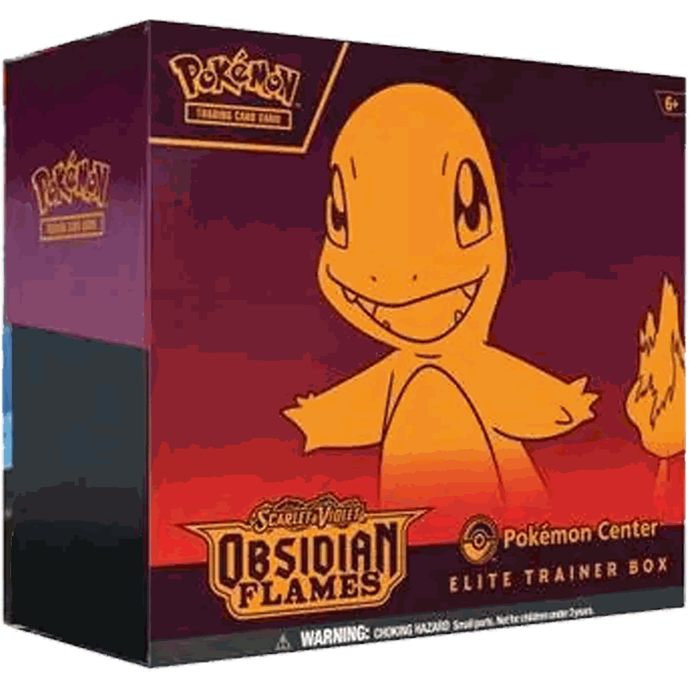 Scarlet & Violet Obsidian Flames Pokemon Center Elite Trainer Box