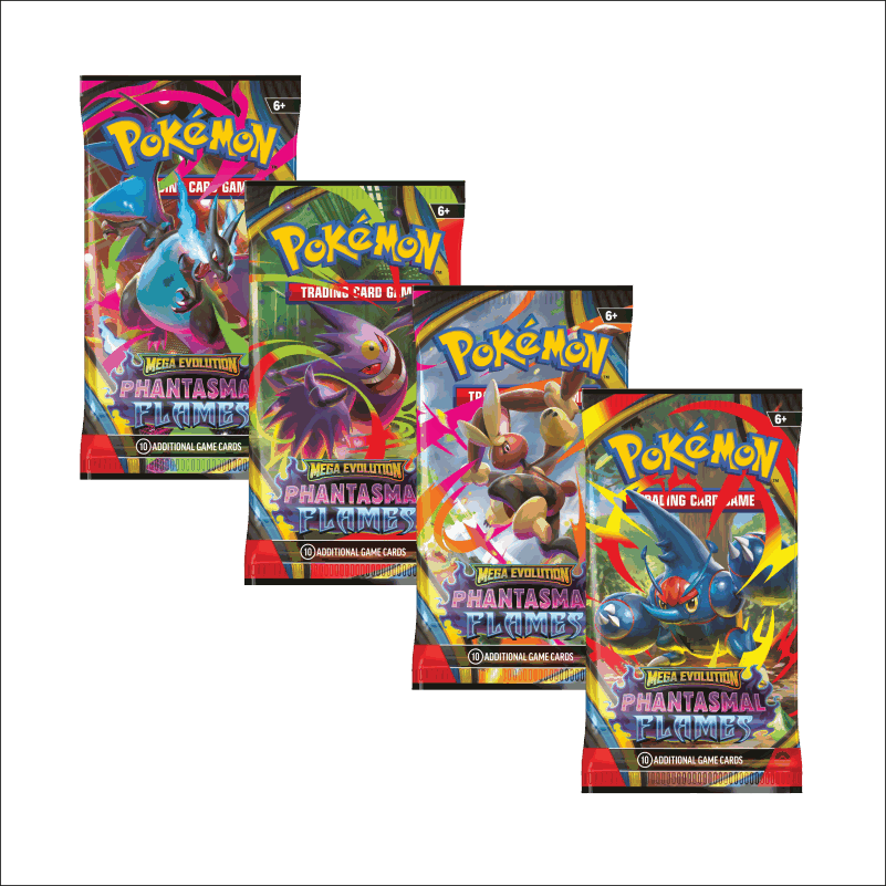 Phantasmal Flames Booster Pack Art Set