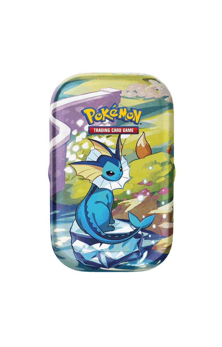 Prismatic Evolutions Mini Tin Vaporeon