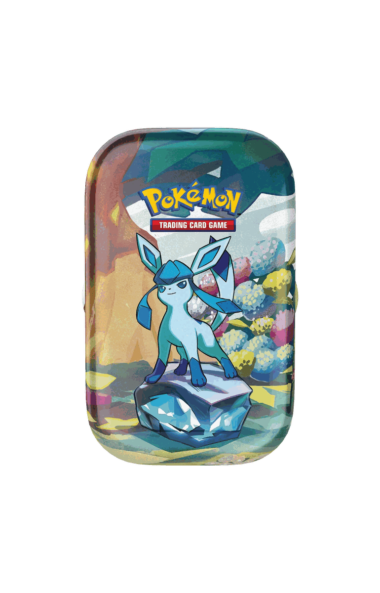 Prismatic Evolutions Mini Tin Glaceon
