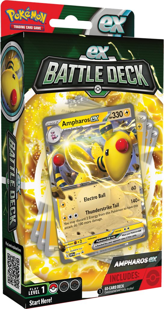 ex Battle Deck Ampharos ex