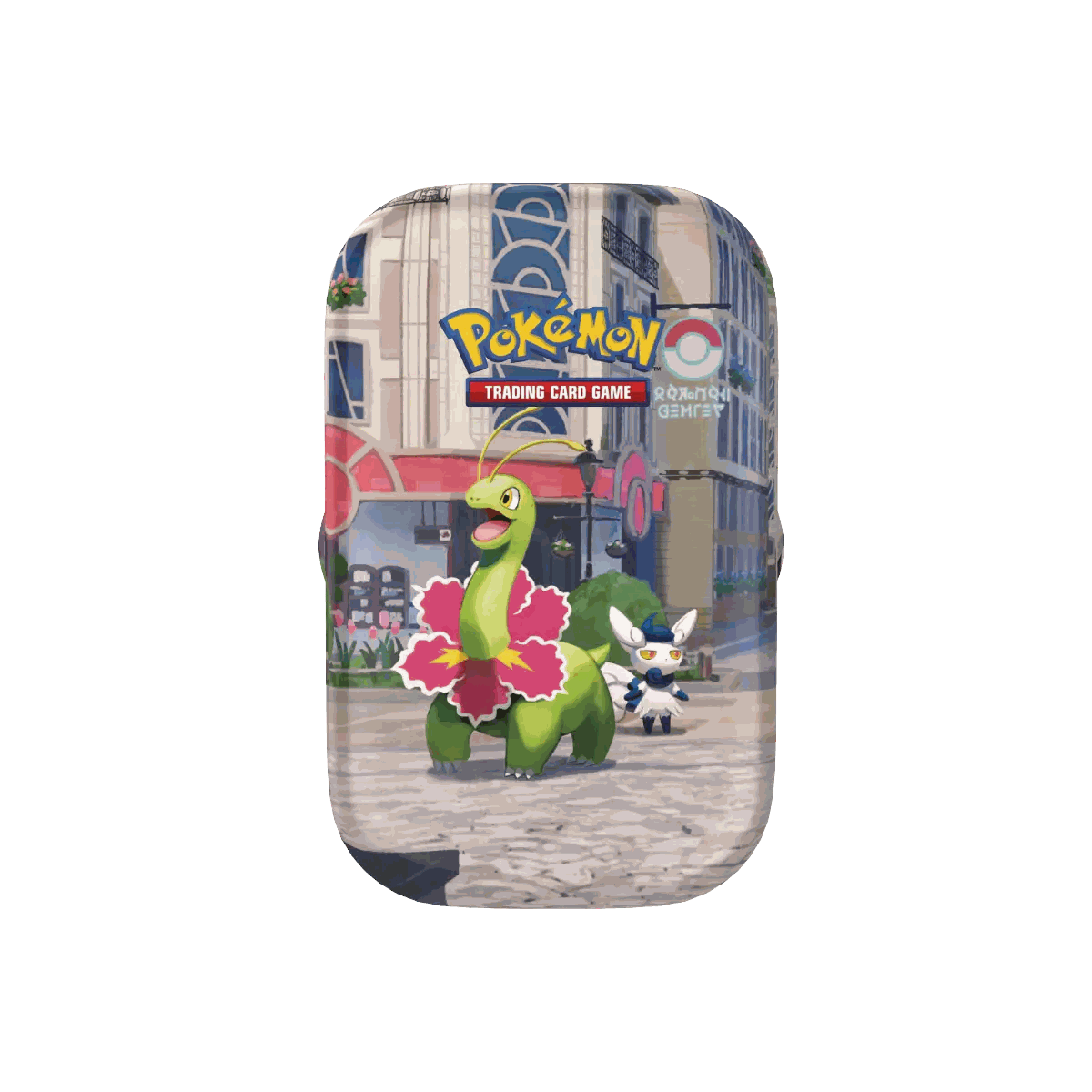 Lumiose City Mini Tin Meganium & Meowstic