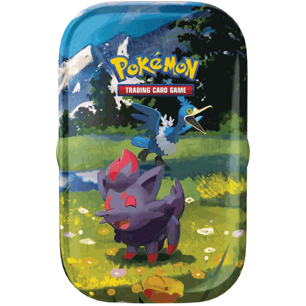 Ascended Heroes Mini Tin Zorua & Cramorant
