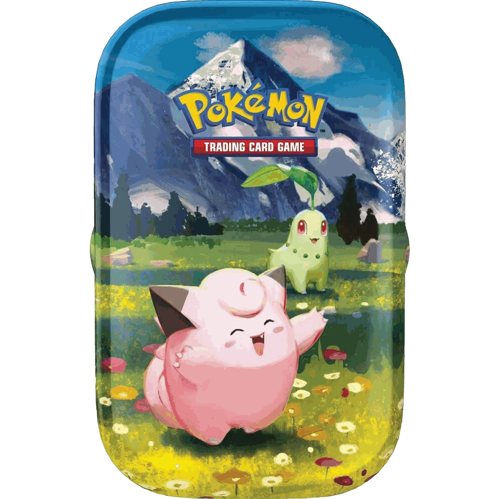 Ascended Heroes Mini Tin Clefairy & Chikorita