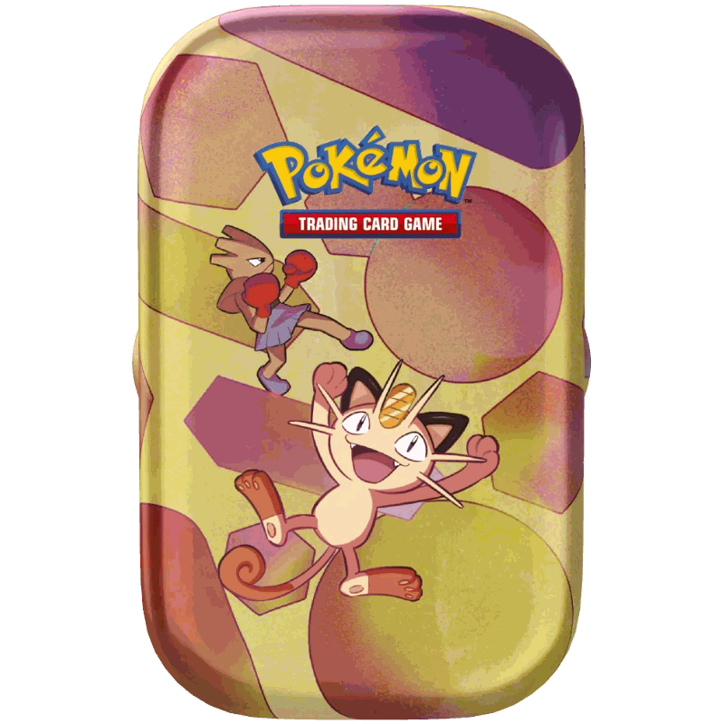 151 Mini Tin: Meowth en Hitmonchan