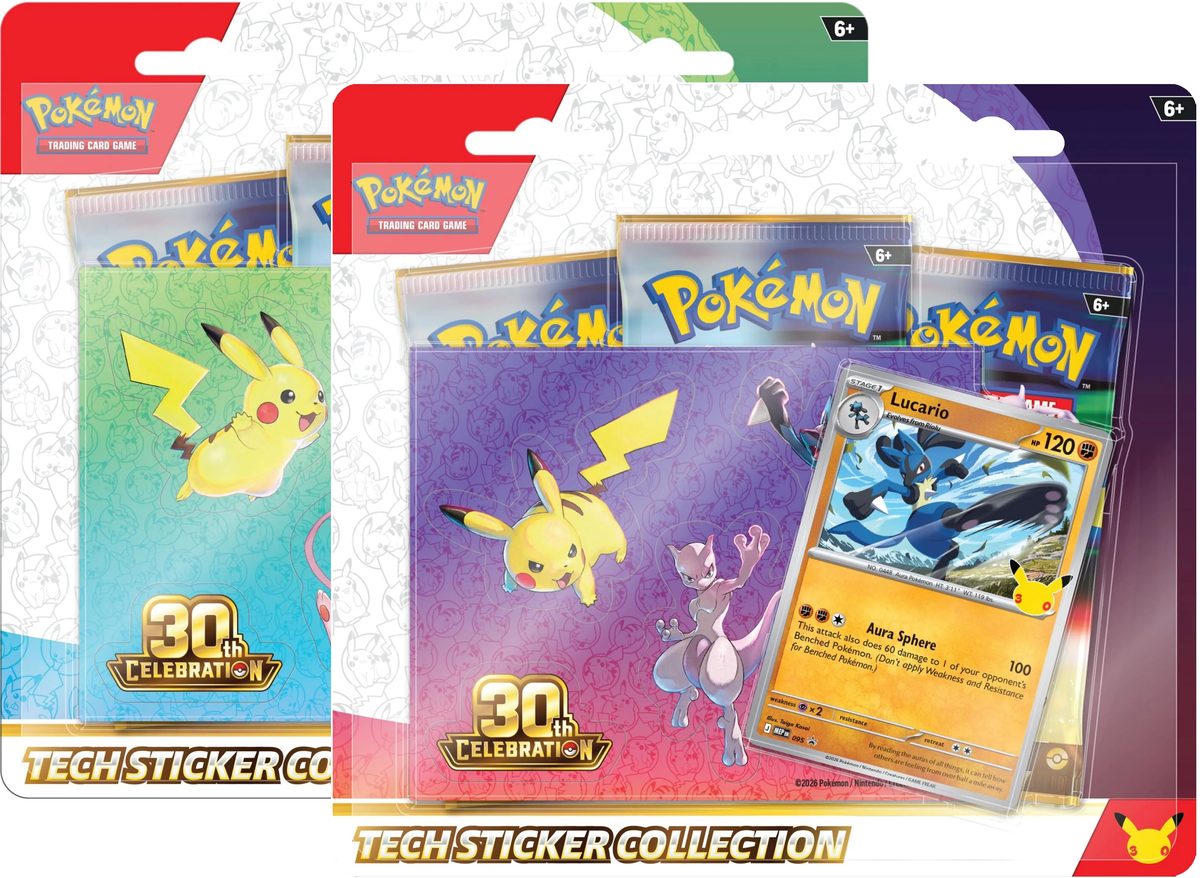 30th Celebration Tech Sticker Collection Set