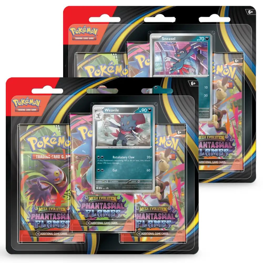 Phantasmal Flames 3 Pack Blister Sneasel