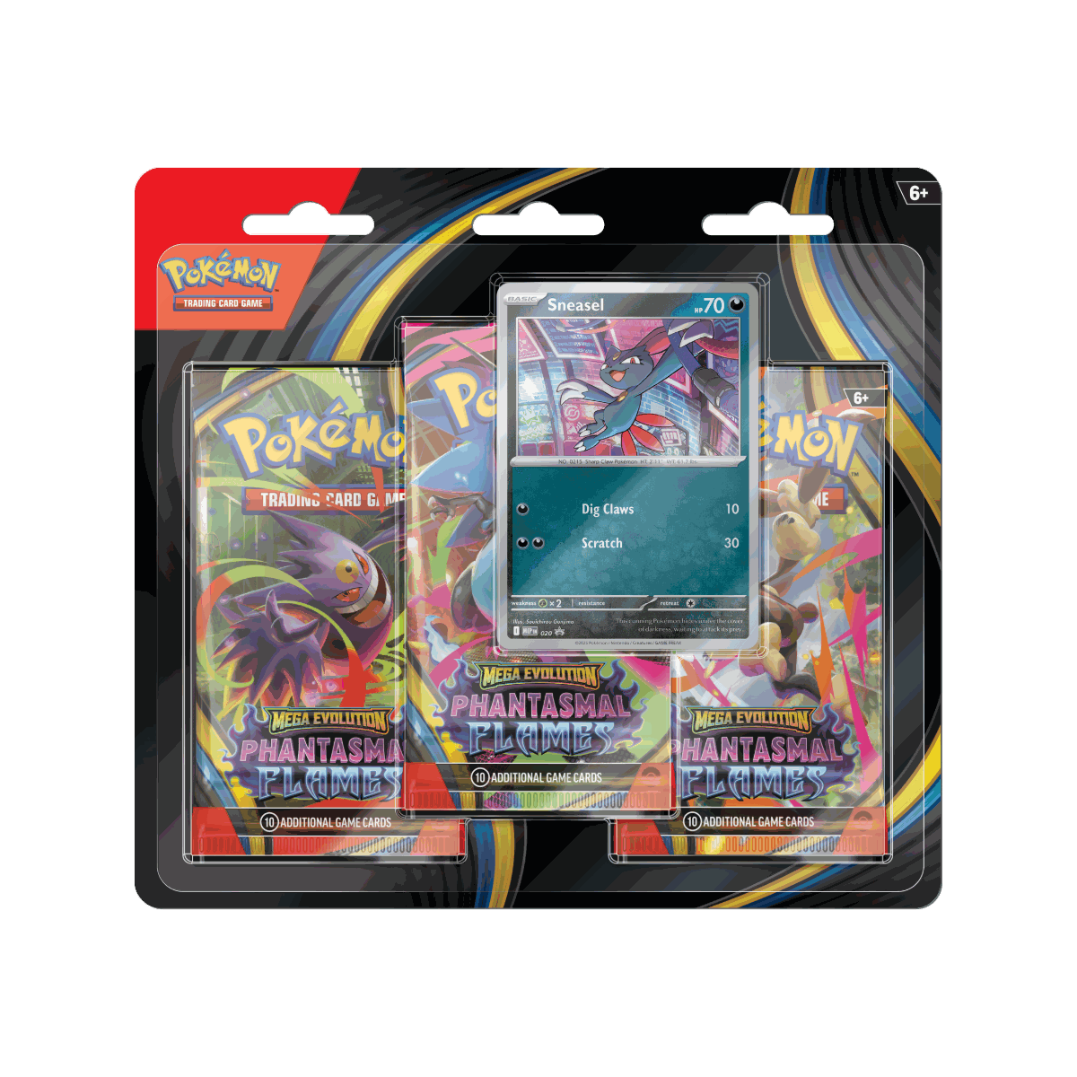 Phantasmal Flames 3 Pack Blister Sneasel