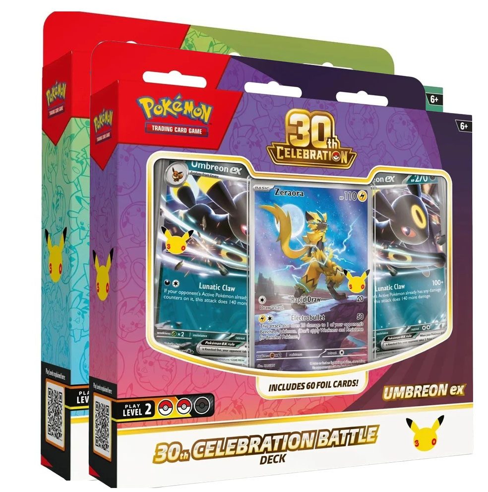 Pokémon: 30th Celebration - Battle Deck (set van 2)