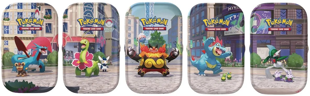 Lumiose City Mini Tin Set