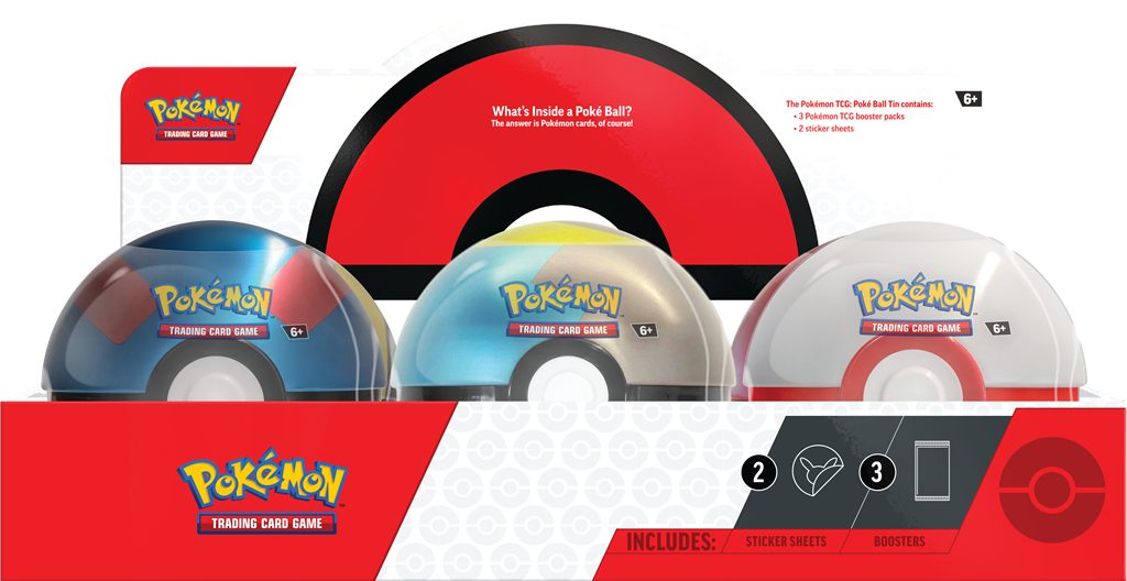 Pokeball Tin 2024 Set