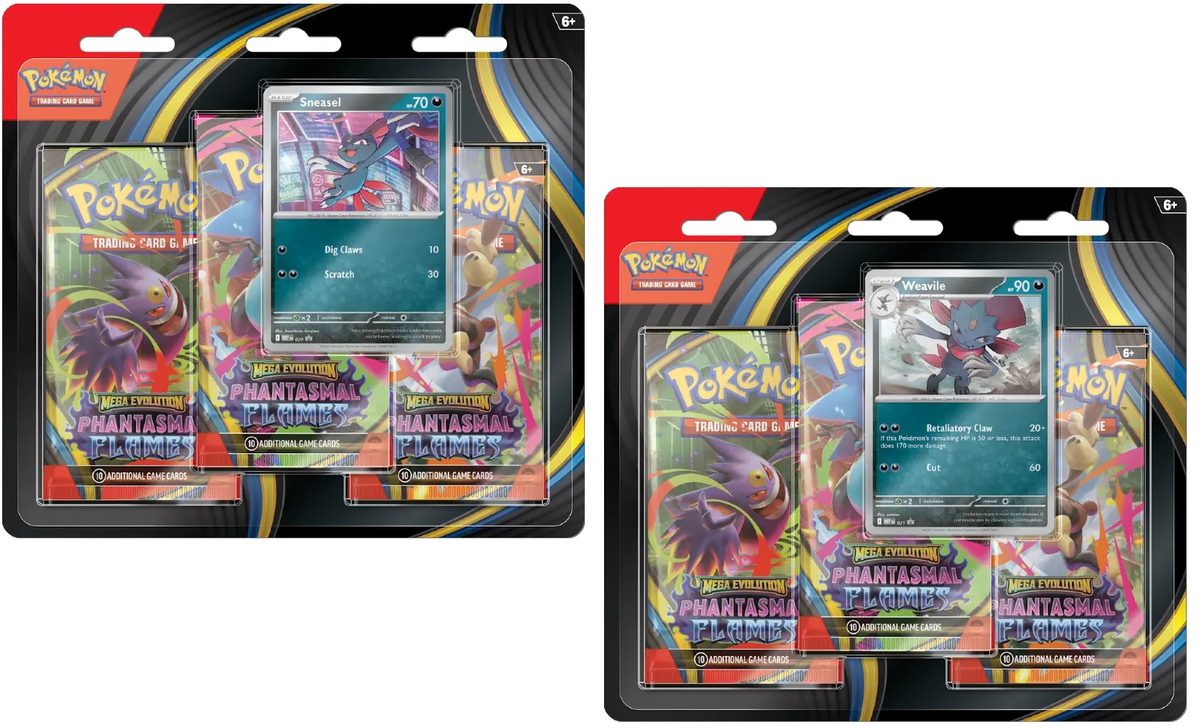 Phantasmal Flames 3 Pack Blister Set