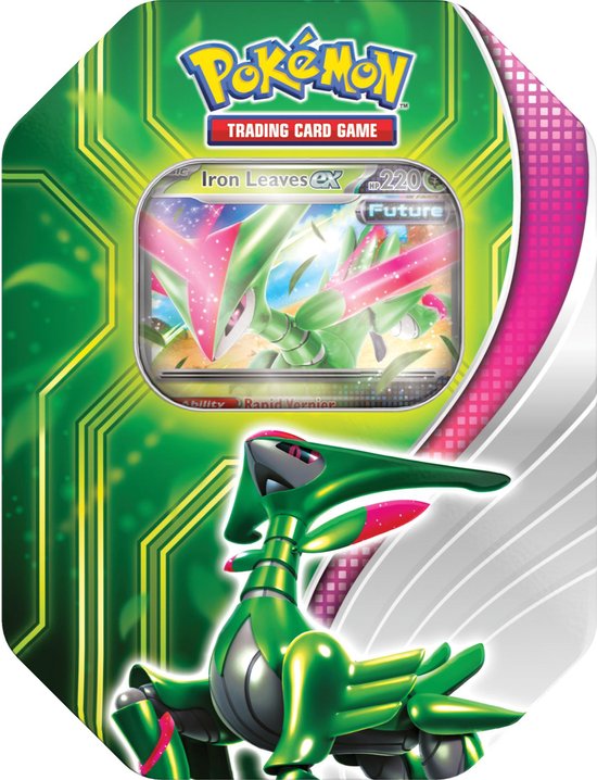 Paradox Clash EX Tin Iron Leaves ex