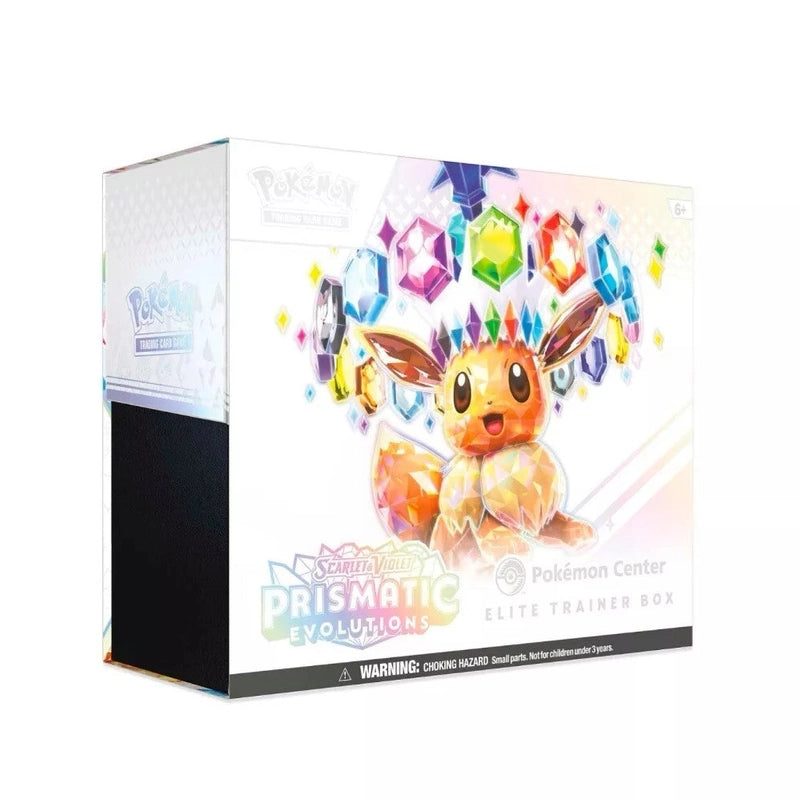 Prismatic Evolutions Pokémon Center Elite Trainer Box
