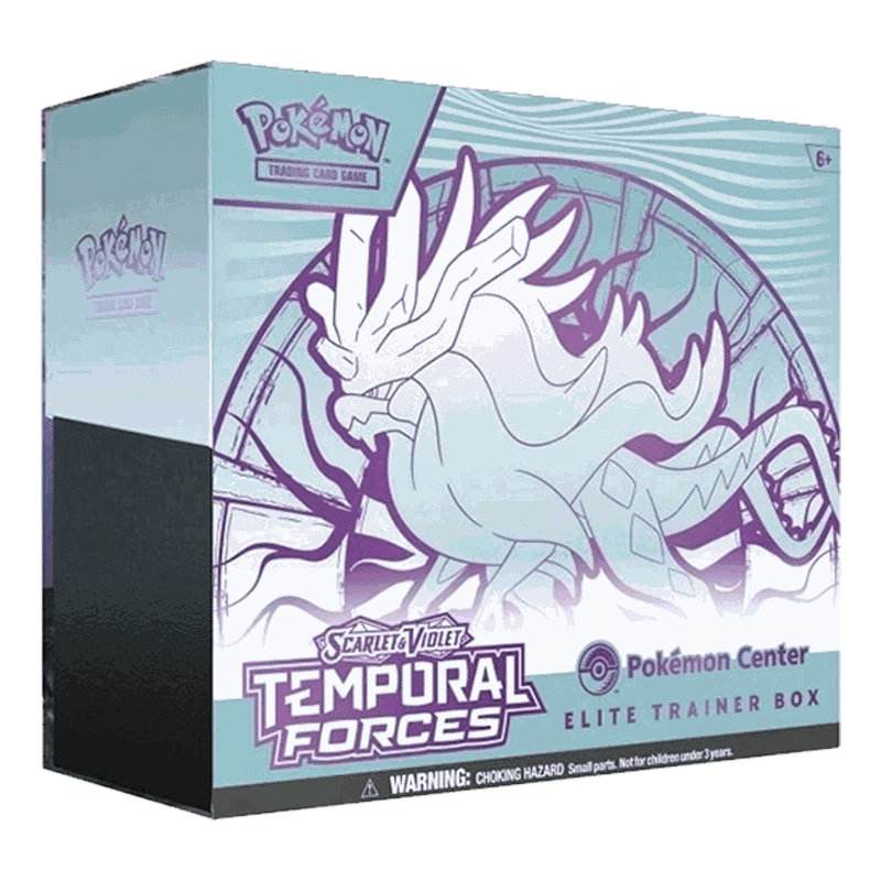 Temporal Forces Pokémon Center Elite Trainer Box Walking Wake
